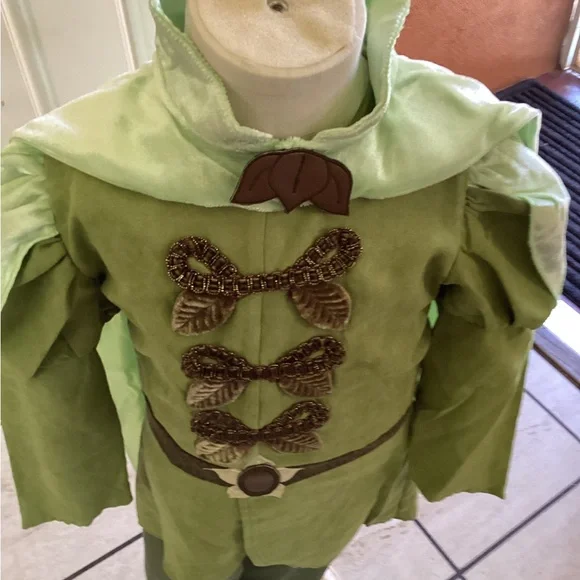Disney Green and Brown PRINCE NAVEEN Costume - Picture 5 of 7